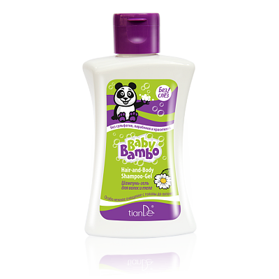 Šampon-gel na tělo a vlasy pro děti Baby Bambo